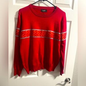 NWT Fendi sweatshirt - red - size L-XL unisex